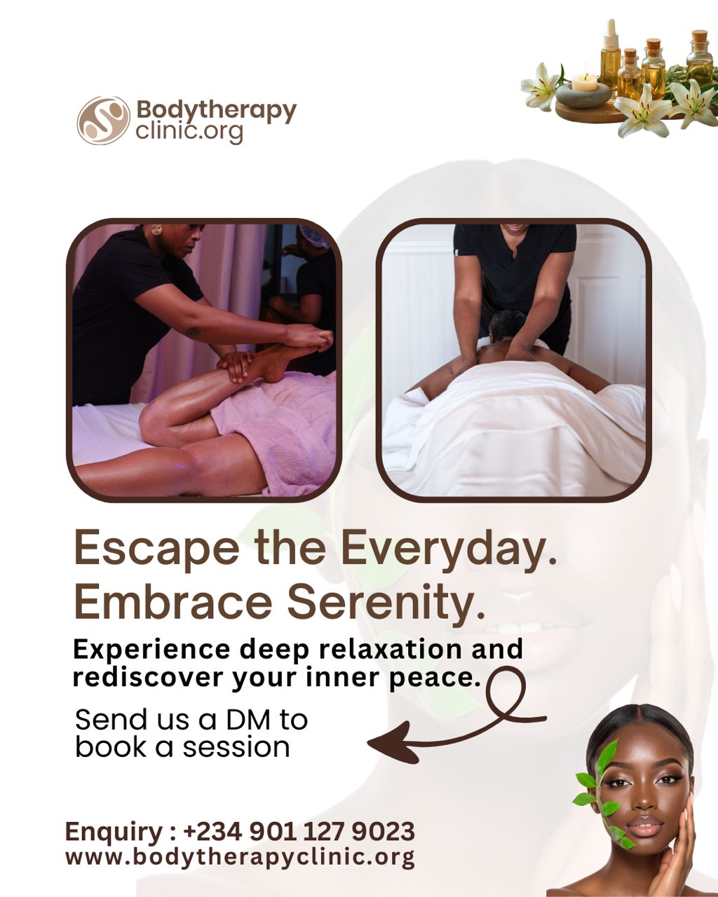 Escape the everyday stress, embrace serenity.