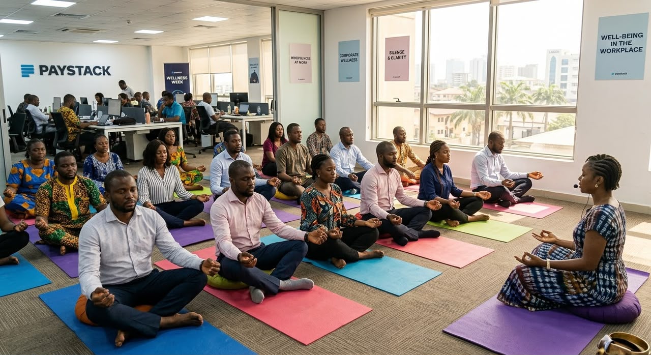 Professionally facilitated corporate meditation programme